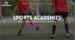 Desktop Screenshot of kaptivasports.com